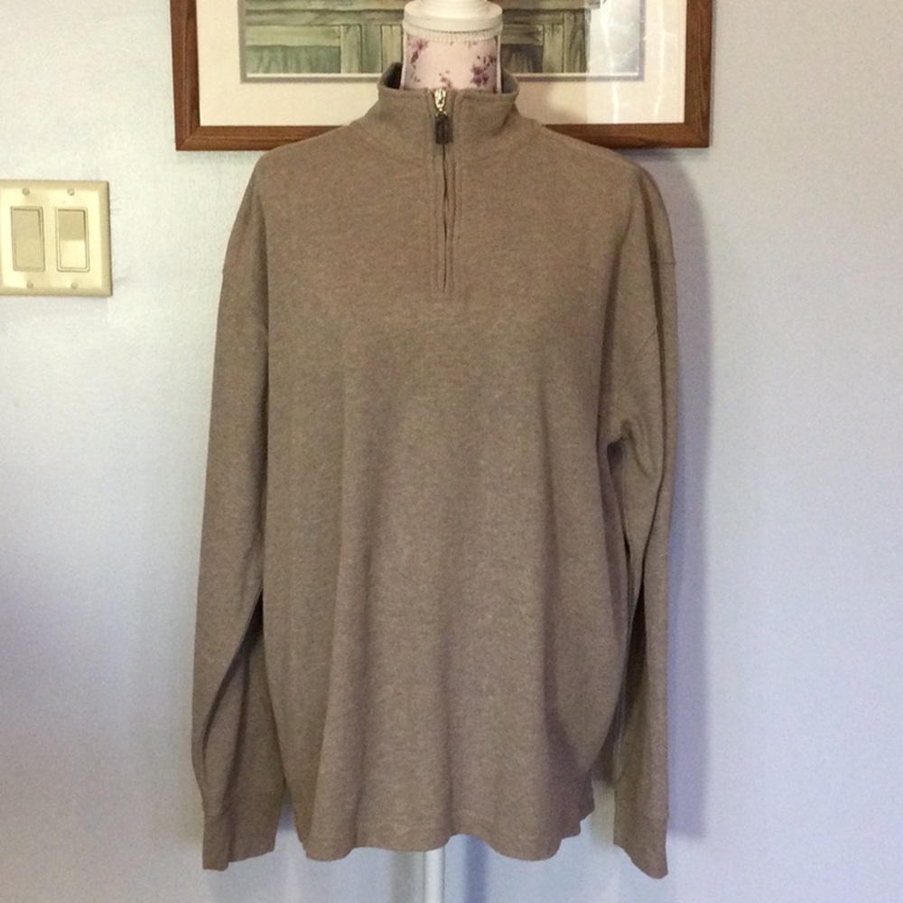 Rugged Trails Tan & Gray Top